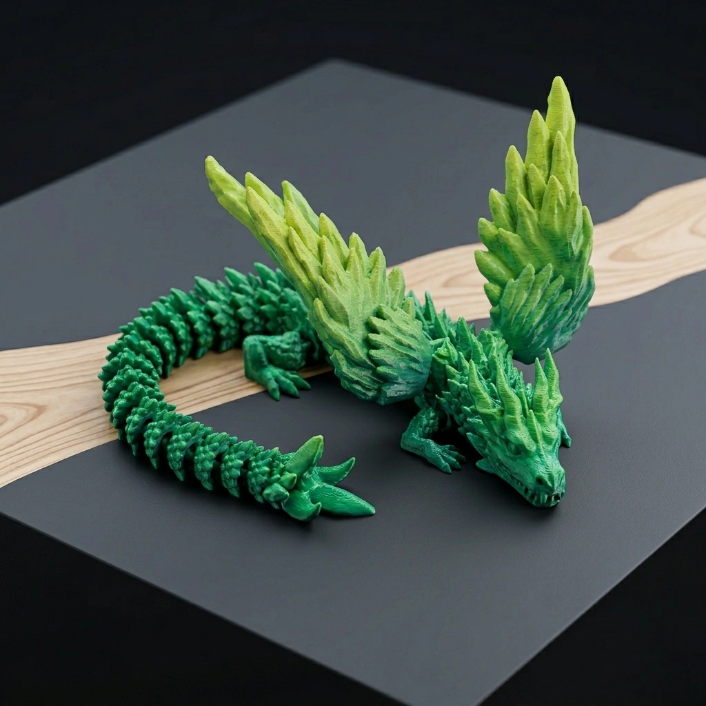 Winged Green Dragon